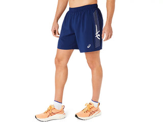 Asics Mens Icon Short | Blue Expanse/Birch