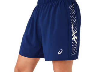 Asics Mens Icon Short | Blue Expanse/Birch