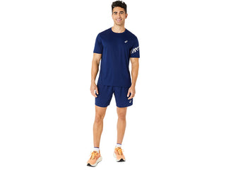 Asics Mens Icon Short | Blue Expanse/Birch