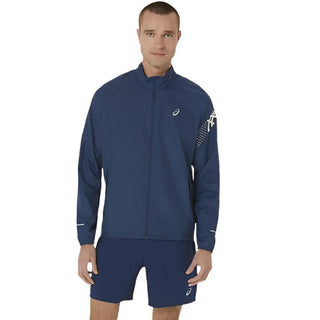 Asics Mens Icon Jacket | Blue Expanse/Birch