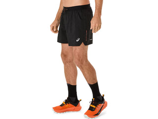 Asics Fujitrail All Over Print 5" Shorts | Performance Black