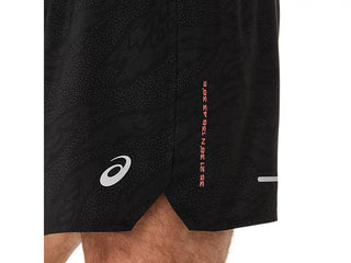 Asics Fujitrail All Over Print 5" Shorts | Performance Black