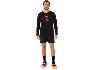 Asics Fujitrail All Over Print 5" Shorts | Performance Black