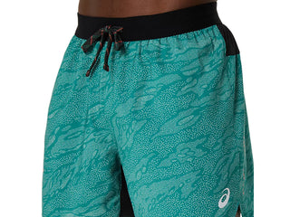 Asics Fujitrail All Over Print 5" Shorts | Rainy Lake