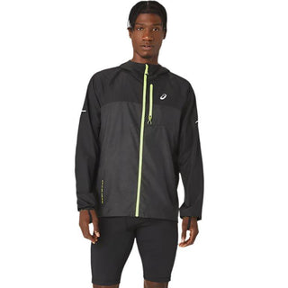 Asics Mens Fujitrail Packable Windbreaker | Performance Black