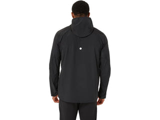 Asics Mens Road Packable Jacket | Black