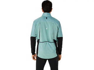 Asics Mens Road Winter Jacket | Celadon