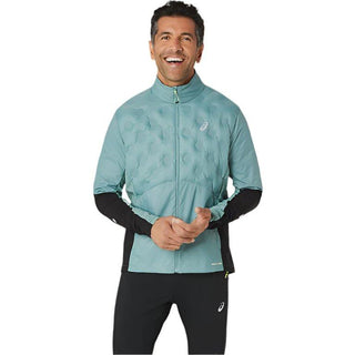 Asics Mens Road Winter Jacket | Celadon