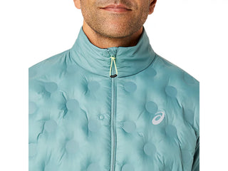 Asics Mens Road Winter Jacket | Celadon