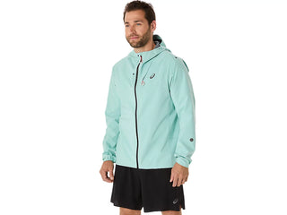 Asics Metarun Waterproof Jacket | Oasis Green