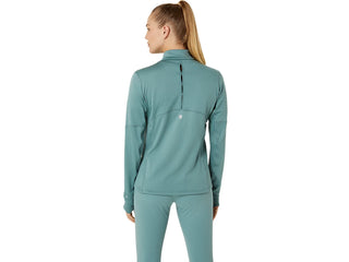 Asics Womens Road Winter 1/2 Zip | Celadon