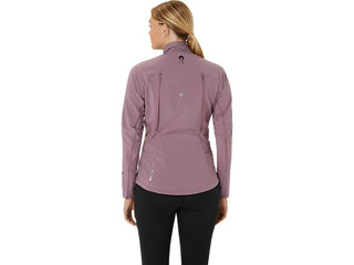 Asics Womens Road Winter Jacket | Dusty Mauve