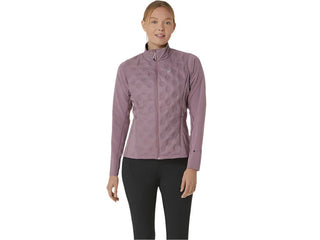 Asics Womens Road Winter Jacket | Dusty Mauve