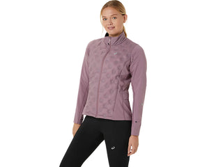 Asics Womens Road Winter Jacket | Dusty Mauve