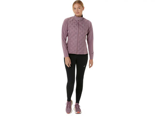 Asics Womens Road Winter Jacket | Dusty Mauve