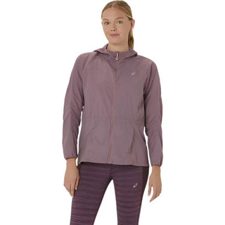 Asics Womens Road Packable Jacket | Dusty Mauve