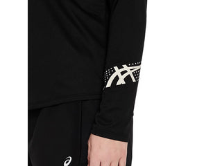 Asics Icon 1/2 Zip Top | Black