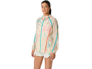 Asics Womens Limited Series Road Packable Jacket | Birch