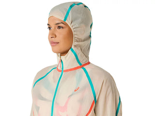 Asics Womens Limited Series Road Packable Jacket | Birch