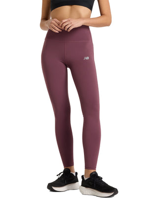 New Balance Sleek High Rise 27" Leggings | Faded Plum