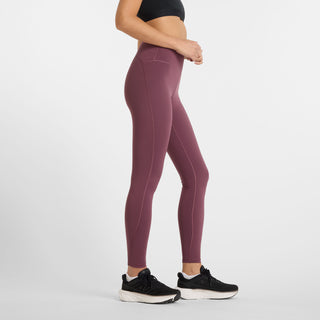 New Balance Sleek High Rise 27" Leggings | Faded Plum