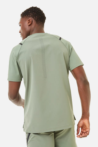 Trailberg Mens Tech Tee | Khaki