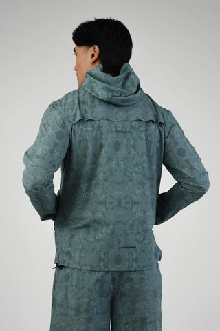 Reprimo Shibori Windbreaker | Green