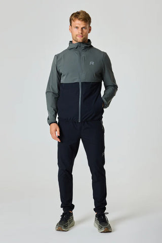 Reprimo Mens Precision Windbreaker | Black/Slate