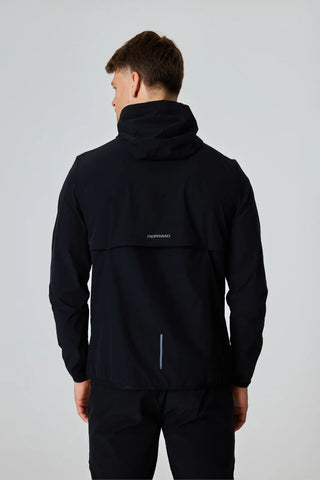 Reprimo Mens Precision Windbreaker | Black /Reflective