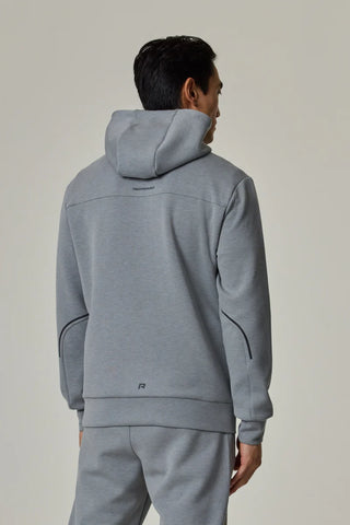 Reprimo Mens Motion Hoodie | Grey Marl