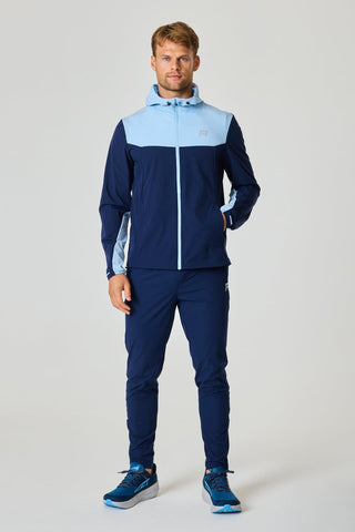 Reprimo Mens Flight Jacket | Cerulean/Navy