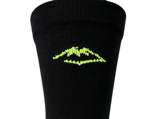 Asics Fujitrail Run Crew Sock | Performance Black/Safety Yellow