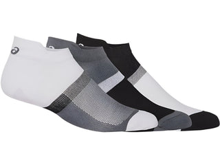 Asics Colour Block Ankle Socks 3 Pack | Performance Black