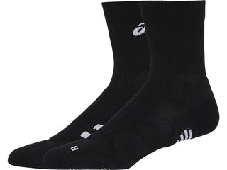 Asics Court+ Tennis Crew Sock | Performance Black