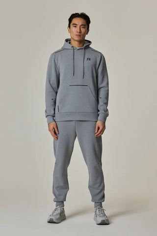 Reprimo Mens Motion Hoodie | Grey Marl