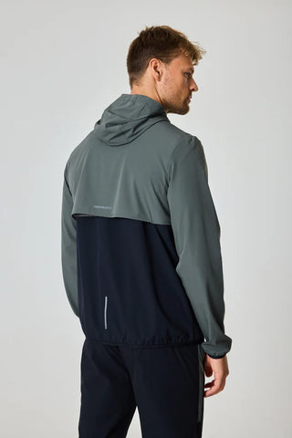 Reprimo Mens Precision Windbreaker | Black/Slate