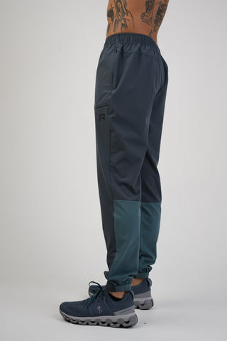 Reprimo Glide Pants | Green Azure/Shadow Blue