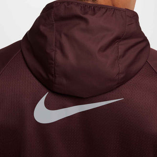 Nike Mens Sphere Miler Therma-Fit Repel Jacket | Burgundy Crush/Black