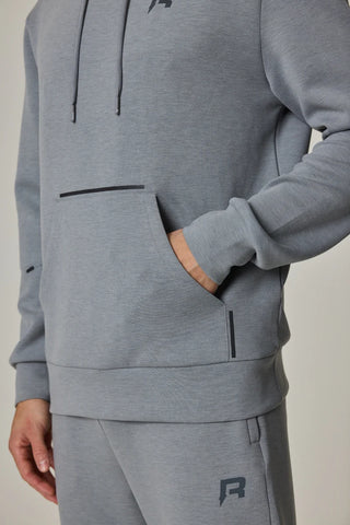 Reprimo Mens Motion Hoodie | Grey Marl