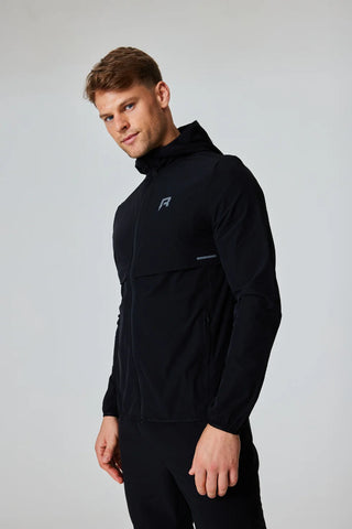 Reprimo Mens Precision Windbreaker | Black /Reflective