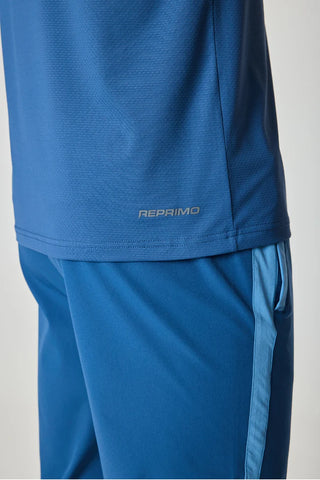 Reprimo Mens Precision T-Shirt | Ink Blue/Elemental Blue