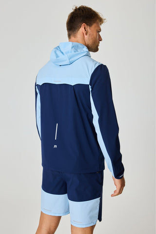 Reprimo Mens Flight Jacket | Cerulean/Navy