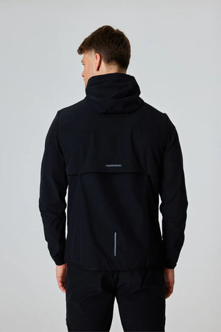 Reprimo Mens Precision Windbreaker | Black /Reflective