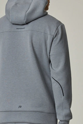 Reprimo Mens Motion Hoodie | Grey Marl