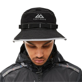 Trailberg Triathlon Bucket Hats | Black/Silver