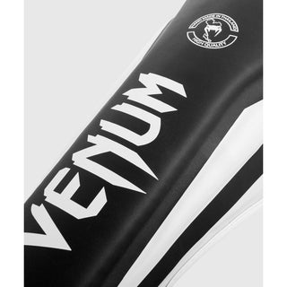 Venum Elite Standup Shin Guards | Black/White