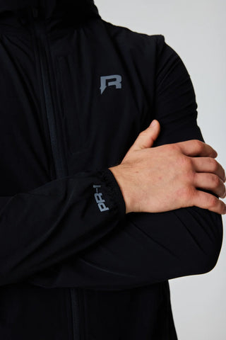 Reprimo Mens Precision Windbreaker | Black /Reflective