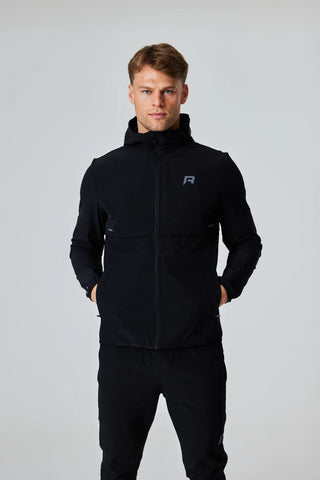 Reprimo Mens Precision Windbreaker | Black /Reflective