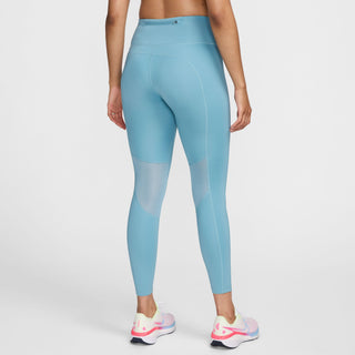 Nike Womens Epic Fast Mid-Rise Leggings | Denim Turq/Reflective Silver