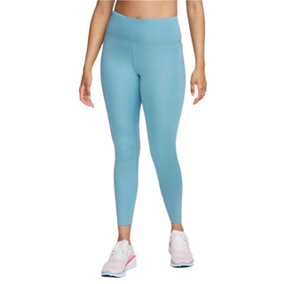 Nike Womens Epic Fast Mid-Rise Leggings | Denim Turq/Reflective Silver